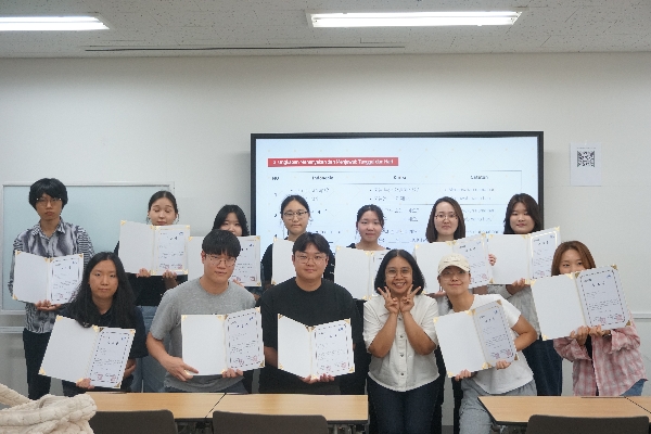 2025 동남아언어여름캠프 수료식 대표이미지